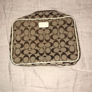 Coach cosmetic bag